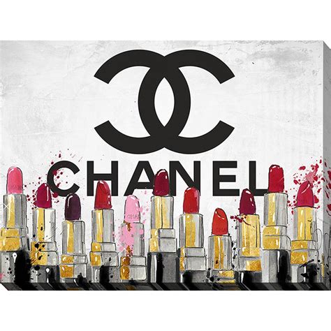 chanel lipstick canvas print|chanel lipstick website.